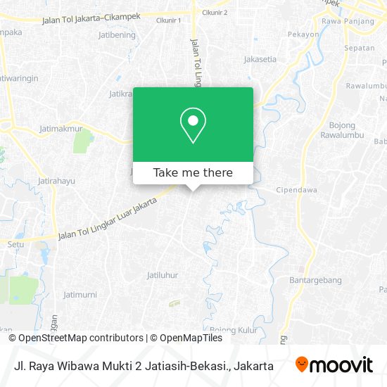 Jl. Raya Wibawa Mukti 2 Jatiasih-Bekasi. map