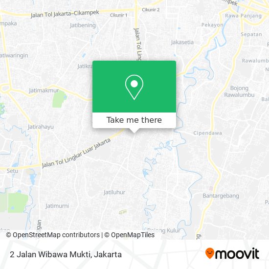 2 Jalan Wibawa Mukti map