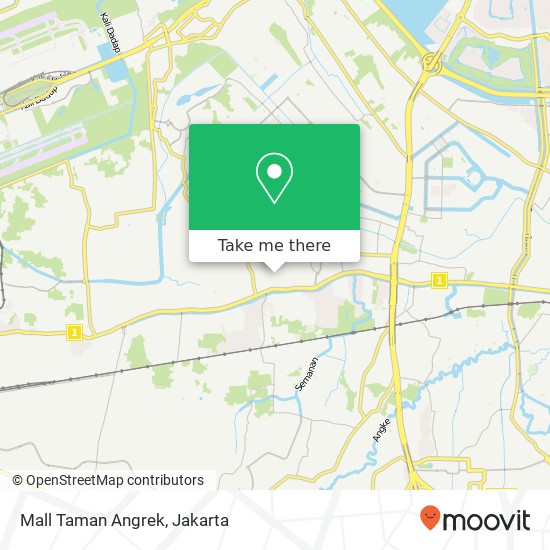 Mall Taman Angrek map