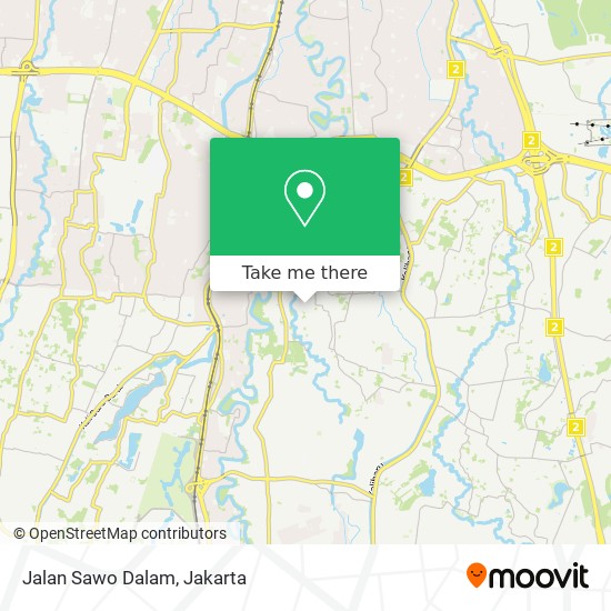 Jalan Sawo Dalam map