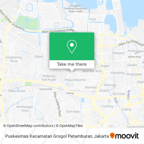 Puskesmas Kecamatan Grogol Petamburan map
