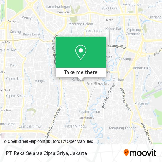 PT. Reka Selaras Cipta Griya map