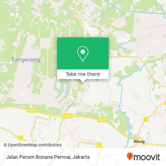 Jalan Perum Bonana Permai map