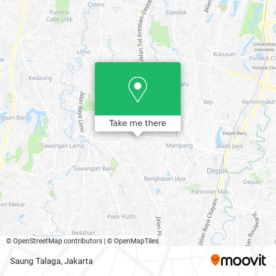 Saung Talaga map