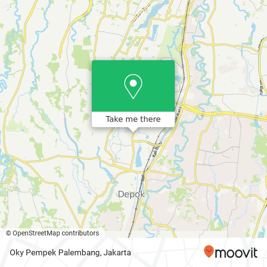 Oky Pempek Palembang map