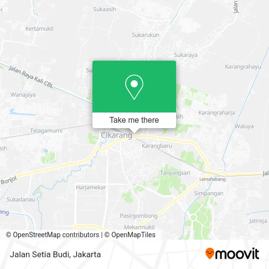 Jalan Setia Budi map