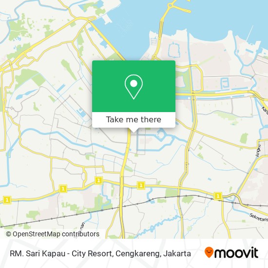 RM. Sari Kapau - City Resort, Cengkareng map