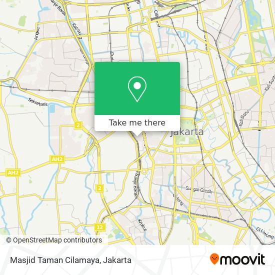 Masjid Taman Cilamaya map