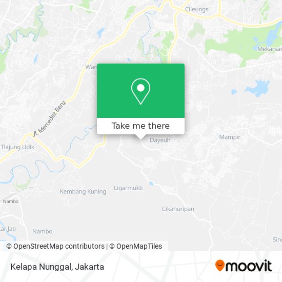 Kelapa Nunggal map