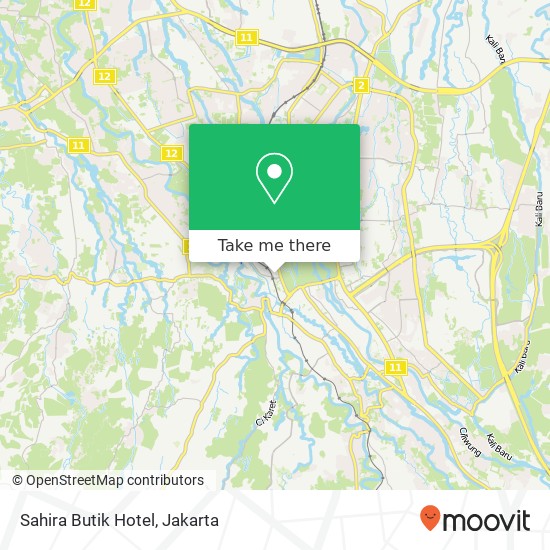 Sahira Butik Hotel map