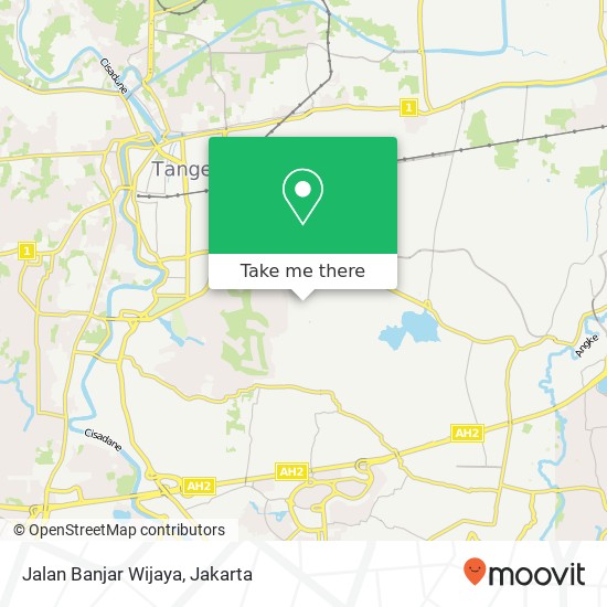 Jalan Banjar Wijaya map