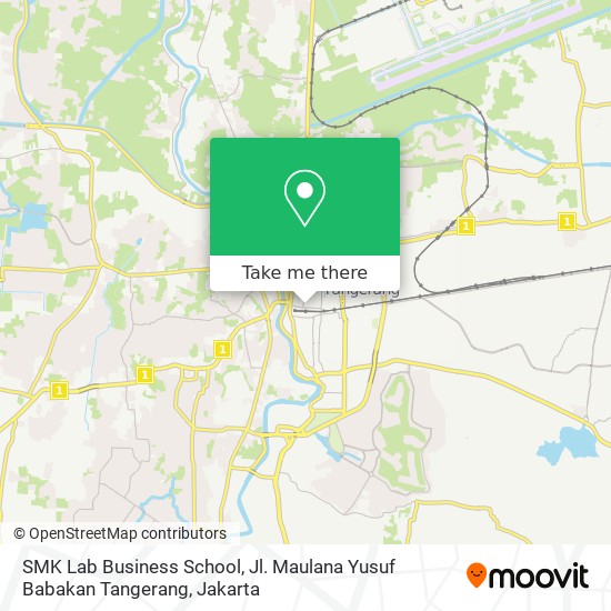 SMK Lab Business School, Jl. Maulana Yusuf Babakan Tangerang map