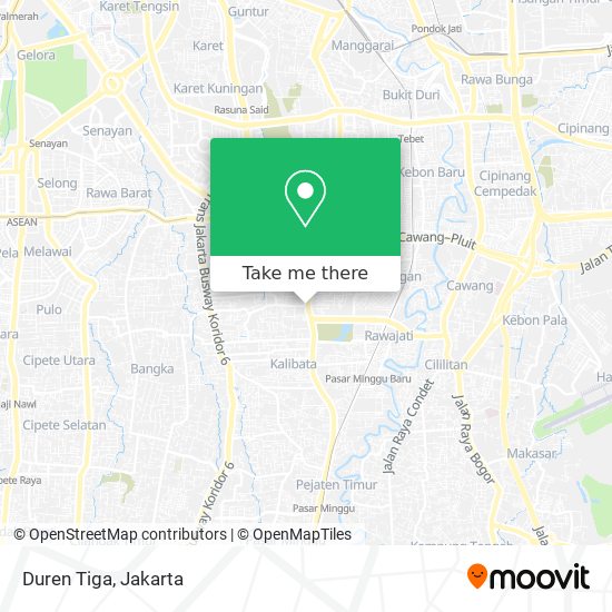 Duren Tiga map