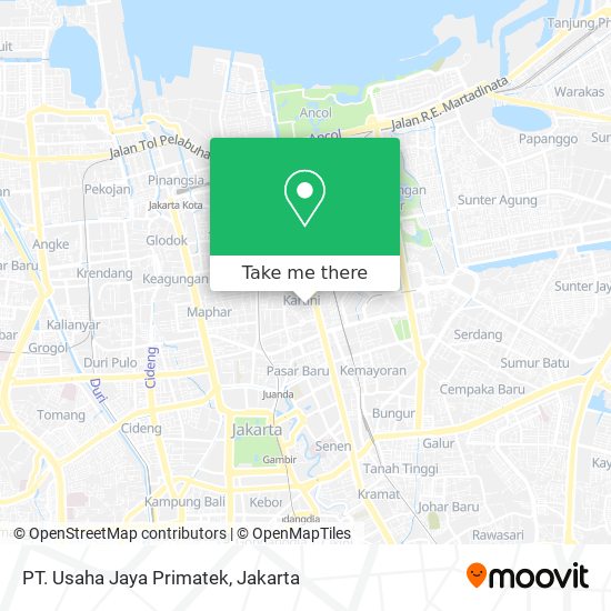 PT. Usaha Jaya Primatek map