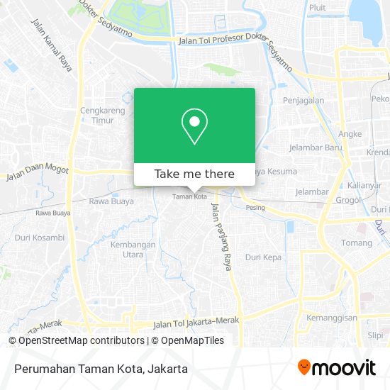 Perumahan Taman Kota map