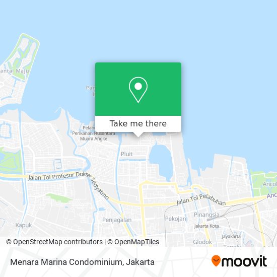 Menara Marina Condominium map