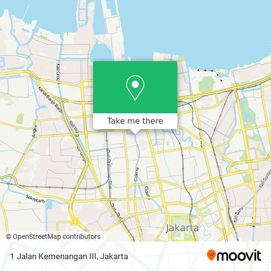 1 Jalan Kemenangan III map