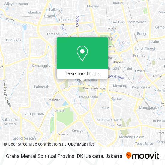 Graha Mental Spiritual Provinsi DKI Jakarta map