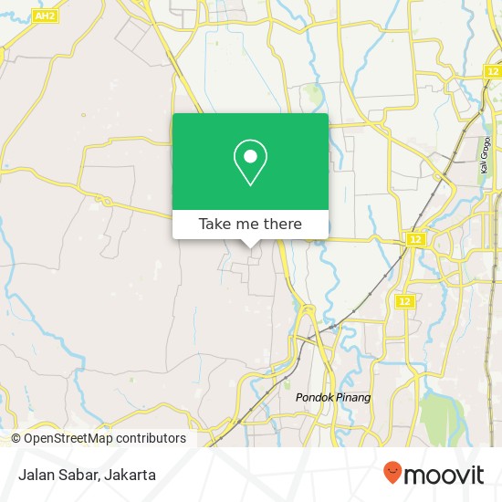 Jalan Sabar map