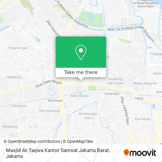 Masjid At-Taqwa Kantor Samsat Jakarta Barat map