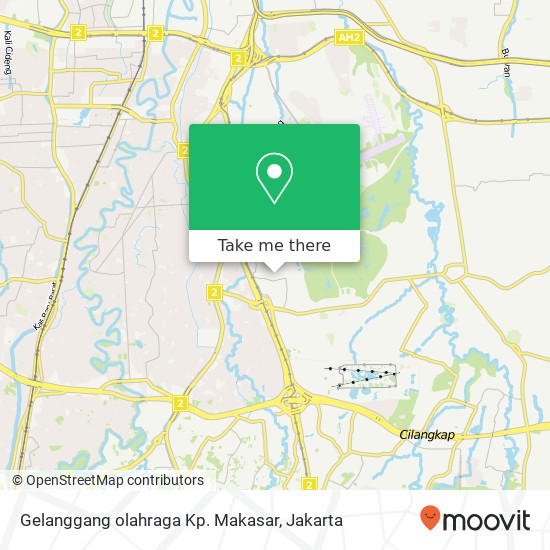 Gelanggang olahraga Kp. Makasar map