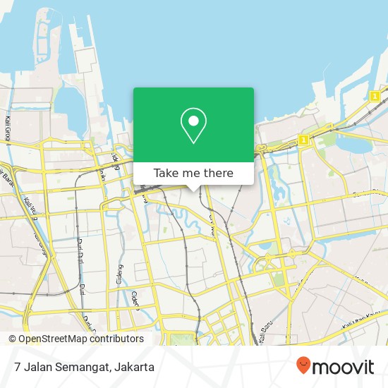 7 Jalan Semangat map