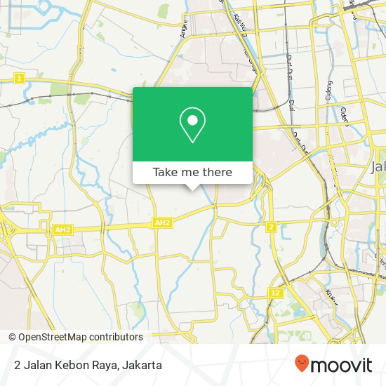 2 Jalan Kebon Raya map