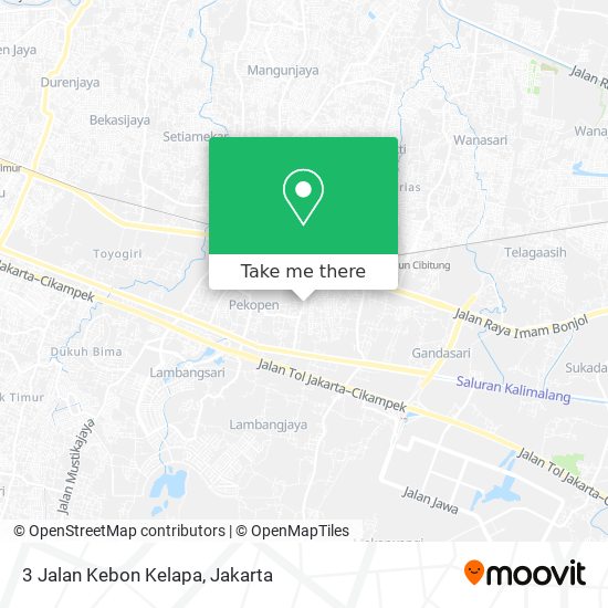 3 Jalan Kebon Kelapa map