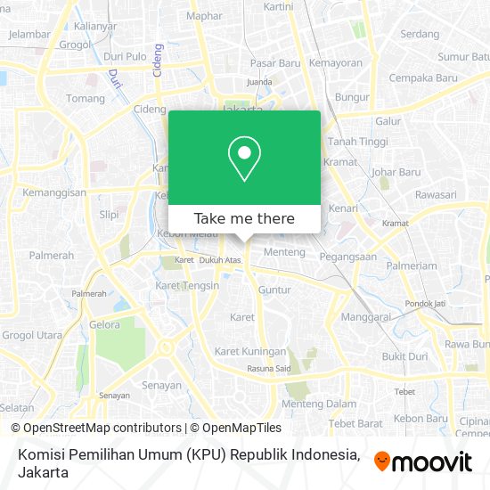 Komisi Pemilihan Umum (KPU) Republik Indonesia map
