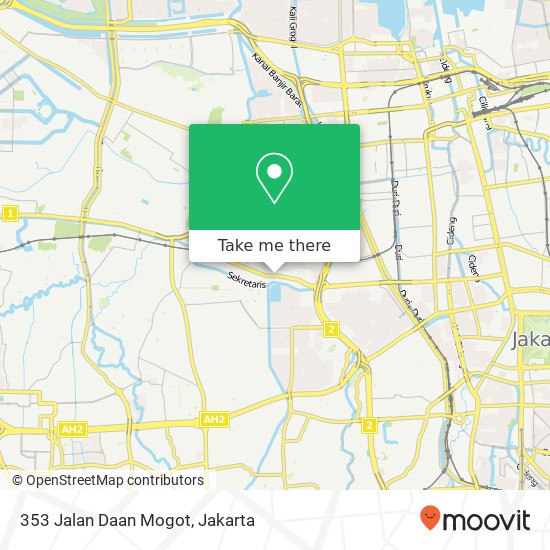 353 Jalan Daan Mogot map