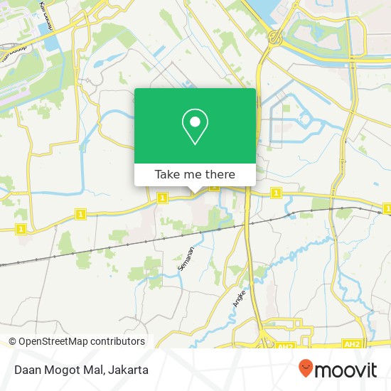 Daan Mogot Mal map