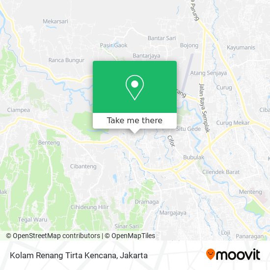 Kolam Renang Tirta Kencana map