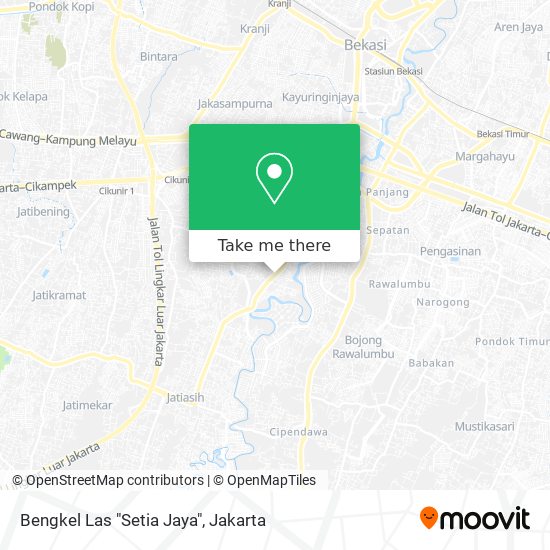 Bengkel Las "Setia Jaya" map