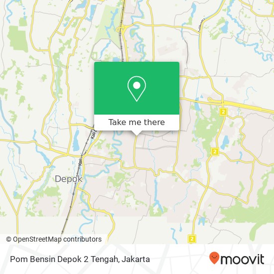 Pom Bensin Depok 2 Tengah map