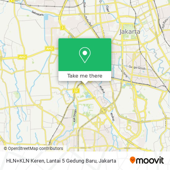 HLN+KLN Keren, Lantai 5 Gedung Baru map