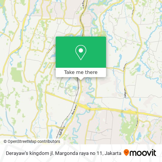 Derayaw's kingdom jl. Margonda raya no 11 map