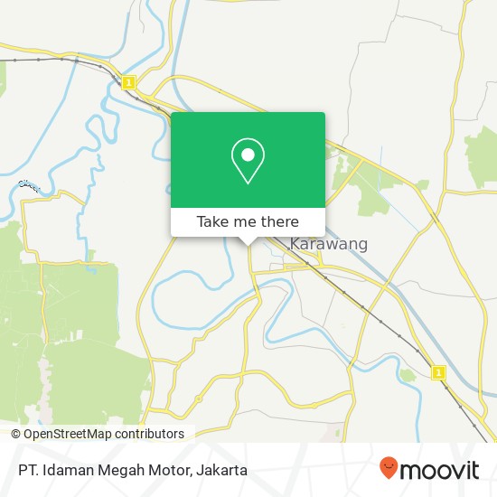 PT. Idaman Megah Motor map