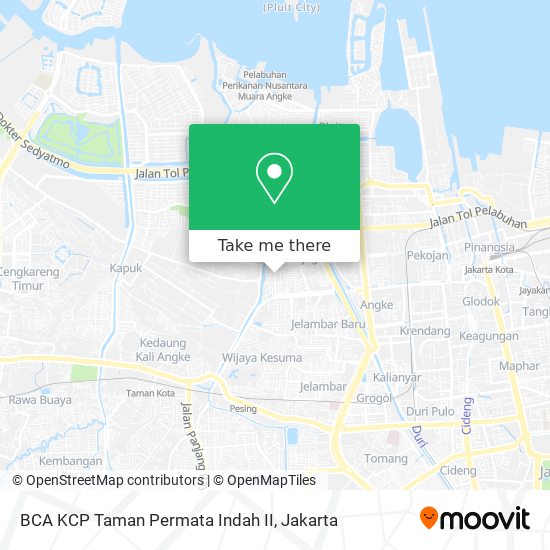 BCA KCP Taman Permata Indah II map