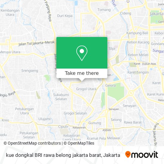 kue dongkal BRI rawa belong jakarta barat map