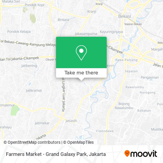 Farmers Market - Grand Galaxy Park map