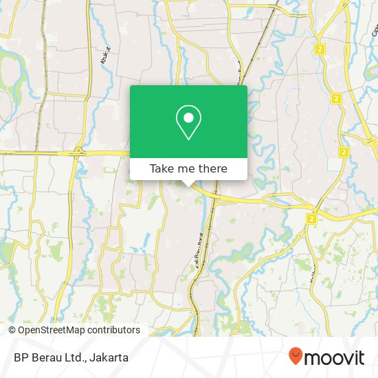 BP Berau Ltd. map