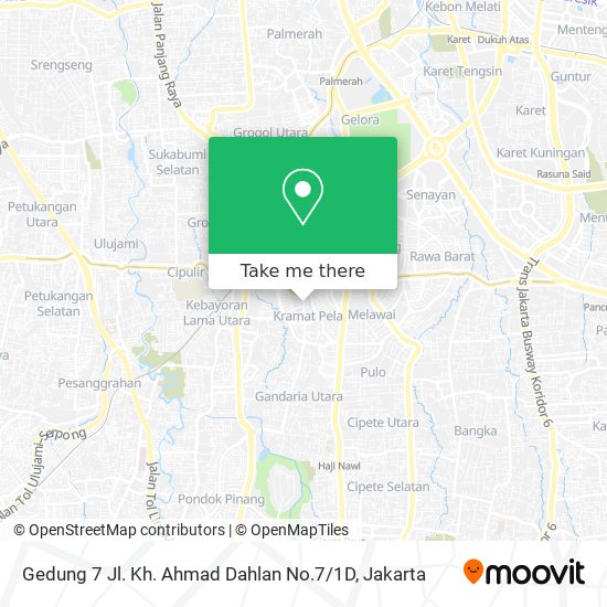 Gedung 7 Jl. Kh. Ahmad Dahlan No.7 / 1D map