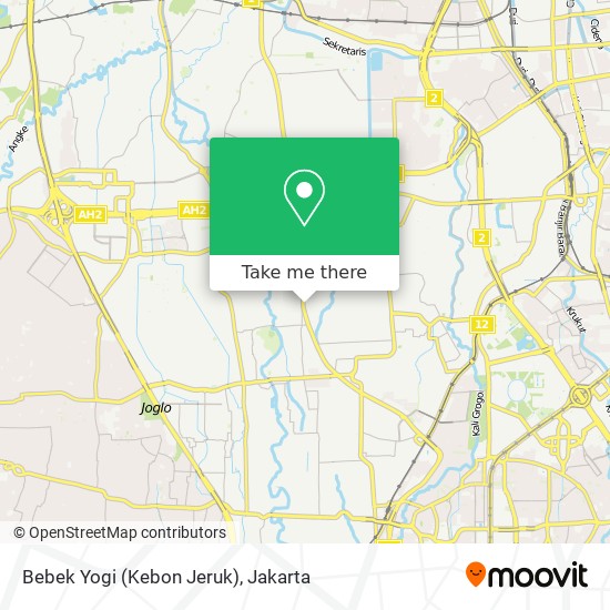 Bebek Yogi (Kebon Jeruk) map