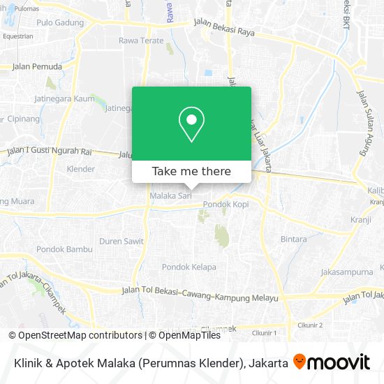 Klinik & Apotek Malaka (Perumnas Klender) map