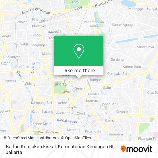 Badan Kebijakan Fiskal, Kementerian Keuangan RI map