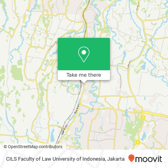 CILS Faculty of Law University of Indonesia map