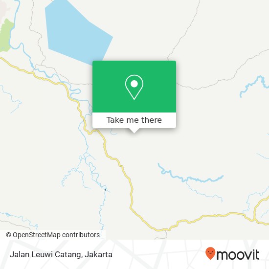 Jalan Leuwi Catang map