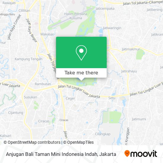 Anjugan Bali Taman Mini Indonesia Indah map
