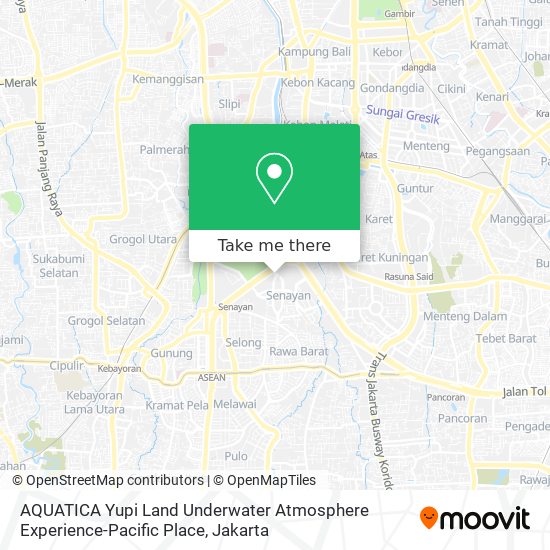 AQUATICA Yupi Land Underwater Atmosphere Experience-Pacific Place map