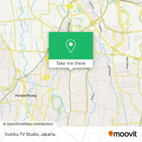 Kokiku TV Studio map